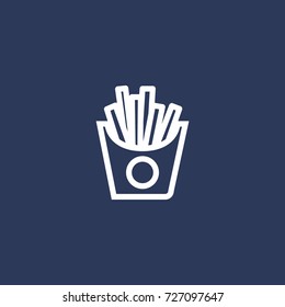 potato fries icon