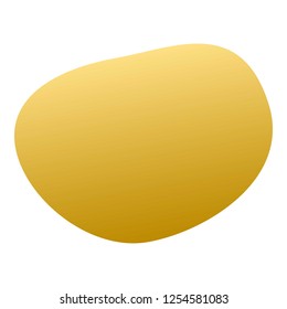 Potato icon. Isometric of potato vector icon for web design isolated on white background