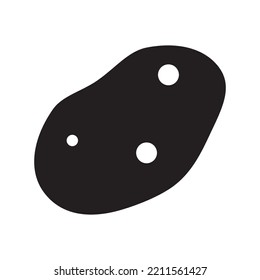 Potato icon vector design template