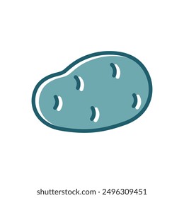 potato icon vector design template simple and clean