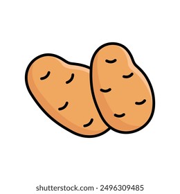 potato icon vector design template simple and clean
