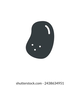 Potato icon, Potato vector illustration