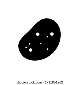 vector de icono de papa Signo vectorial de glifo moderno, símbolo, trazo para web y móvil perfecto para todo el proyecto