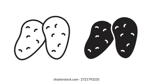 Potato icon for your website design, logo, app, UI. EPS10