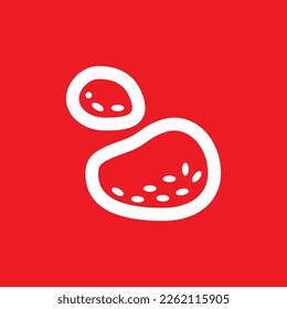 Potato icons, commonly used graphic resources, vector illustrations.