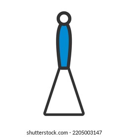 Potato Masher Icon. Editable Bold Outline With Color Fill Design. Vector Illustration.
