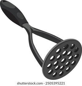 potato masher on white background potato masher equipment