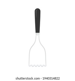 Potato Masher Vector, Potato Masher Icon, Kitchen Tool Vector Illustration Background