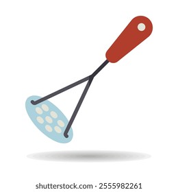 Potato masher vector isolated icon. Kitchen appliances. Graph symbol for cooking web site design, logo, app, UI