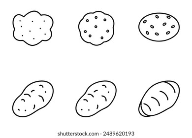Potato Patch line art illustration Country Garden Art, Spuds in Lines
