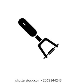 Potato peeler icon Isolated flat vector in outline