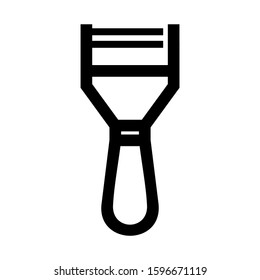 potato peeler icon isolated sign symbol vector illustration - high quality black style vector icons
