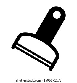 potato peeler icon isolated sign symbol vector illustration - high quality black style vector icons
