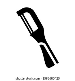 potato peeler icon isolated sign symbol vector illustration - high quality black style vector icons
