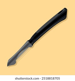 Potato peeler isolated on flat background