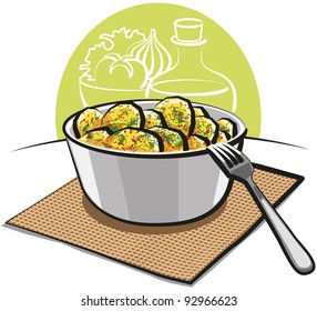 ポテトサラダ のイラスト素材 画像 ベクター画像 Shutterstock