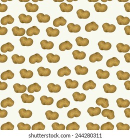 Potato Seamless Pattern
