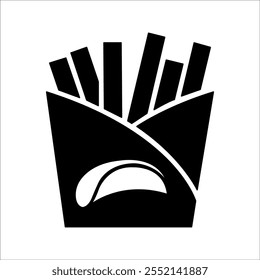 Potato snack icon. Editable stroke.linear style sign for use in web design, logo illustration.Symbol.