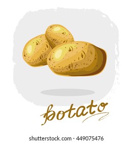 Potato stock vector illustration