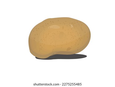 arte vectorial de papa en bg blanco