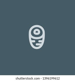 Potato vector icon. Potato concept stroke symbol design. Thin graphic elements vector illustration, outline pattern for your web site design, logo, UI. EPS 10.