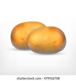 Potato. Vector icon. EPS10