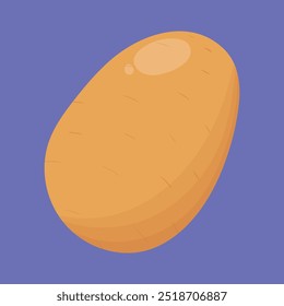 Kartoffel-Gemüse-Ikone, Vektor. Kartoffel-Vektorsymbol. frischer Kartoffelvektor.