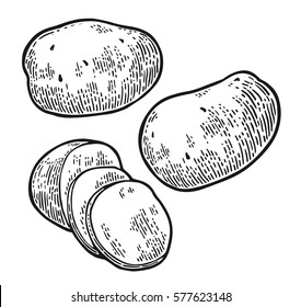 69,679 Black and white potato Images, Stock Photos & Vectors | Shutterstock