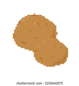 Potatoes.Vector illustration that is easy to edit.