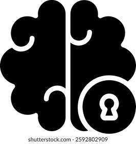 potential glyph icon illustration vector