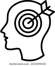 Potential Icon Line Vector Illustration