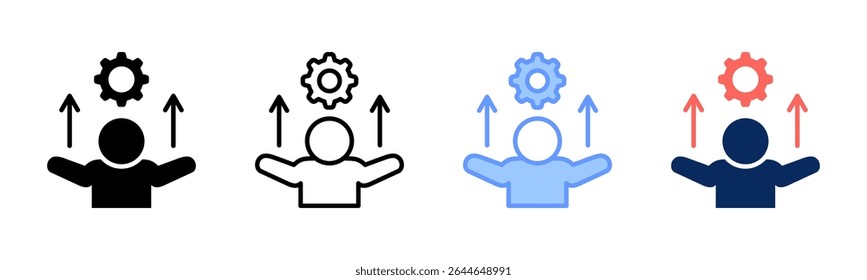 Potential icon sheet multiple style collection