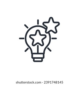 potential icon. vector.Editable stroke.linear style sign for use web design,logo.Symbol illustration.