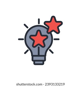 icono potencial. vector.Curso editable.Signo de estilo lineal para uso de diseño web,logotipo.Ilustración de símbolo.
