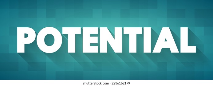 Potential text quote, motivation concept background