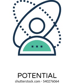 Potential Vector Icon