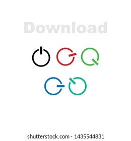 
Potentiometers isolated on white background. Icon .Vector