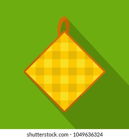 Potholder icon. Flat illustration of potholder vector icon for web