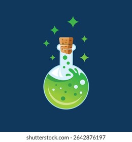 potion abstract logo modern style 