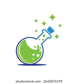 potion abstract logo modern style 