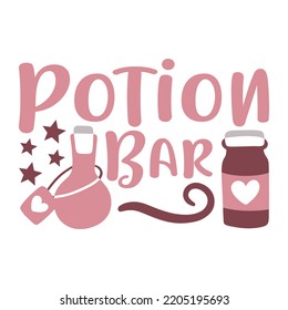 Potion Bar Shirt Design For Print