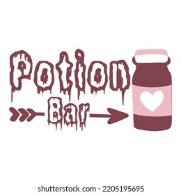 Potion Bar Shirt Design For Print