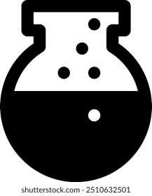 Diseño del icono de la botella de la poción, tamaño 32px