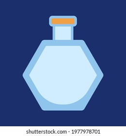 potion bottle icon. magic Bottle potion sign. vector illustration