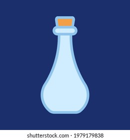 potion bottle icon. magic Bottle potion sign. vector illustration