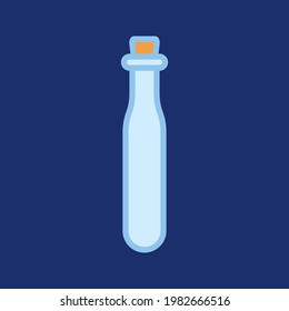 potion bottle icon. magic Bottle potion sign. vector illustration