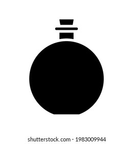 potion bottle icon. magic Bottle potion sign. vector illustration