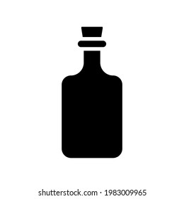 potion bottle icon. magic Bottle potion sign. vector illustration