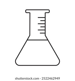 potion bottle icon vector isolated on white background. vector illustration