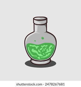 potion bottle logo or symbol vector